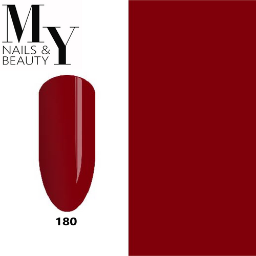 MY permanent nail polish, 15 g, Mahogany, #180
