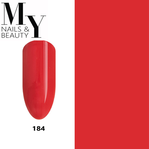 MY permanent nail polish, 15 g, Cherry, #184