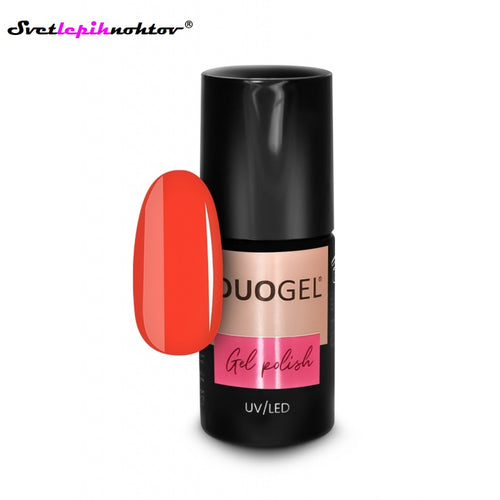 DUOGEL permanent varnish no. 021, 6 ml, Strong Red