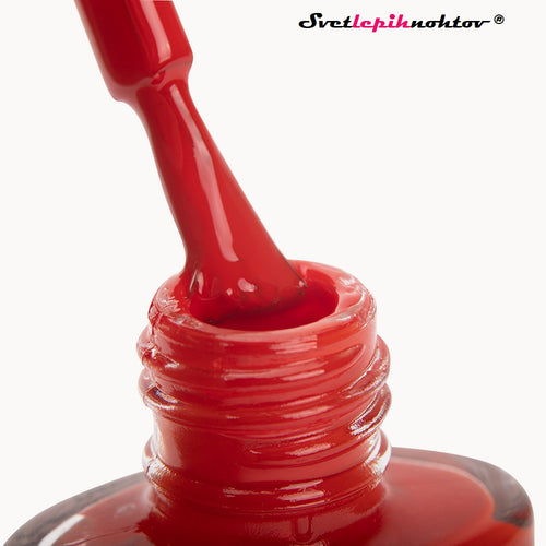 Varnish for stamps, 7 ml, red