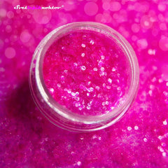 Tropical effect glitter powder, color flamingo 10, glitter powder
